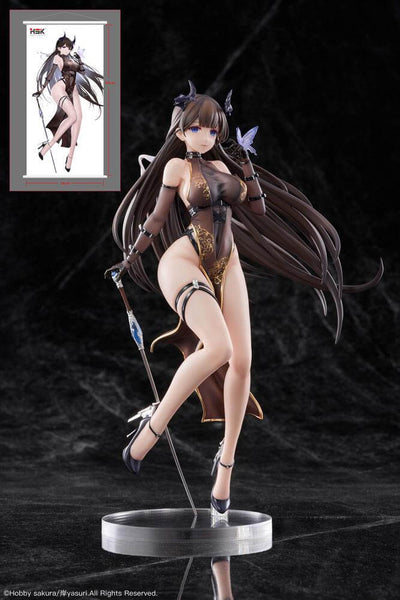 Original IllustrationPVC Statue 1/6 Moen Devil Ver. Illustration by Kishi Yasuri Limited Edition 26cm - Scale Statue - Hobby Sakura - Hobby Figures UK