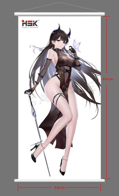 Original IllustrationPVC Statue 1/6 Moen Devil Ver. Illustration by Kishi Yasuri Limited Edition 26cm - Scale Statue - Hobby Sakura - Hobby Figures UK