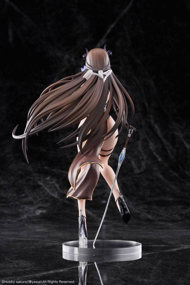 Original IllustrationPVC Statue 1/6 Moen Devil Ver. Illustration by Kishi Yasuri Limited Edition 26cm - Scale Statue - Hobby Sakura - Hobby Figures UK