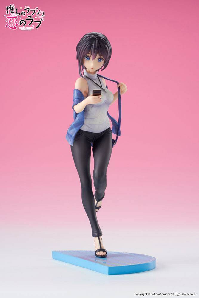 OshiRabu: Waifus Over Husbandos Statue 1/7 Akuru Hayahoshi 23cm - Scale Statue - APEX - Hobby Figures UK