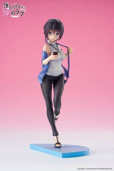 OshiRabu: Waifus Over Husbandos Statue 1/7 Akuru Hayahoshi 23cm - Scale Statue - APEX - Hobby Figures UK
