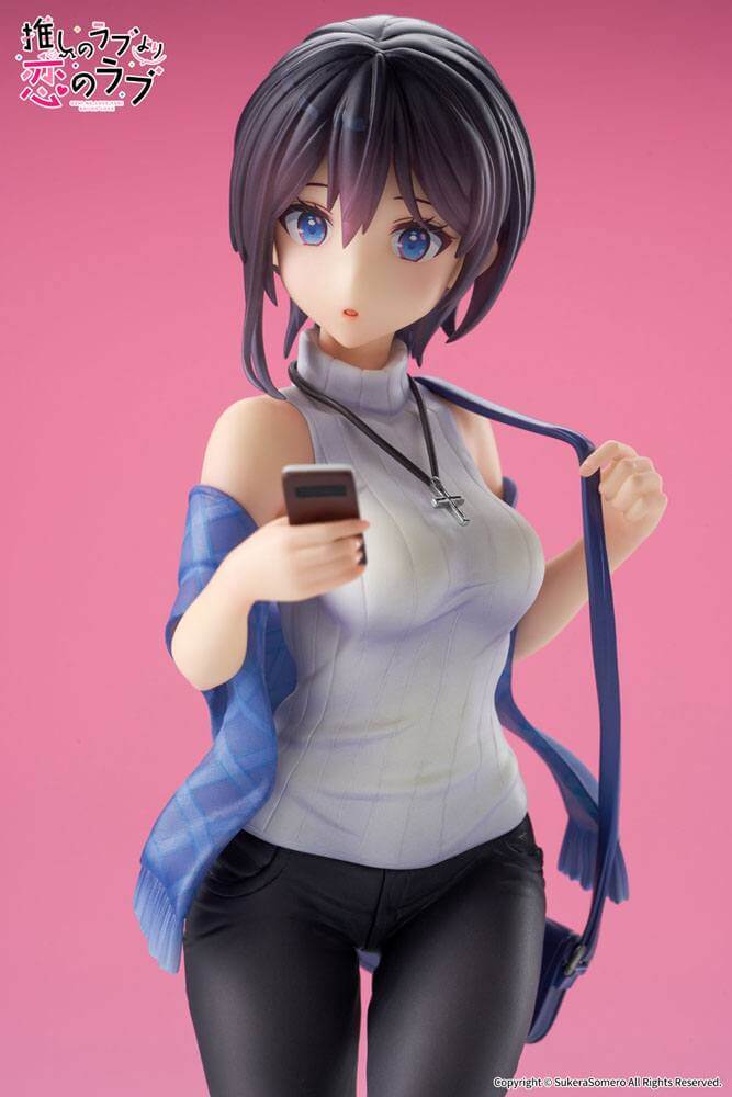 OshiRabu: Waifus Over Husbandos Statue 1/7 Akuru Hayahoshi 23cm - Scale Statue - APEX - Hobby Figures UK