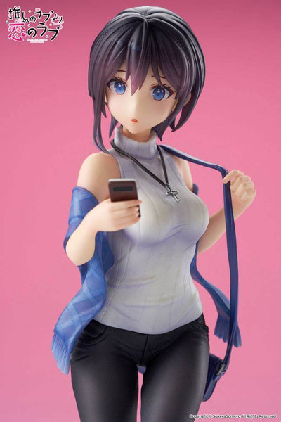 OshiRabu: Waifus Over Husbandos Statue 1/7 Akuru Hayahoshi 23cm - Scale Statue - APEX - Hobby Figures UK