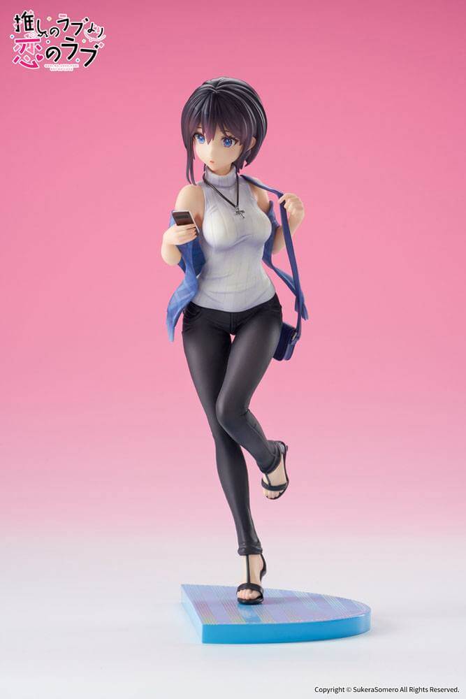 OshiRabu: Waifus Over Husbandos Statue 1/7 Akuru Hayahoshi 23cm - Scale Statue - APEX - Hobby Figures UK
