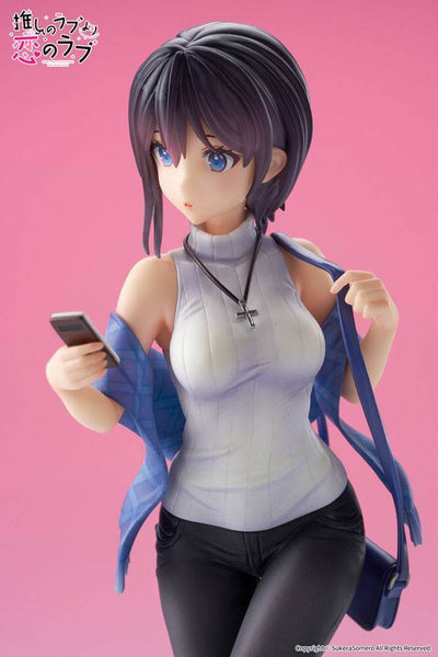 OshiRabu: Waifus Over Husbandos Statue 1/7 Akuru Hayahoshi 23cm - Scale Statue - APEX - Hobby Figures UK