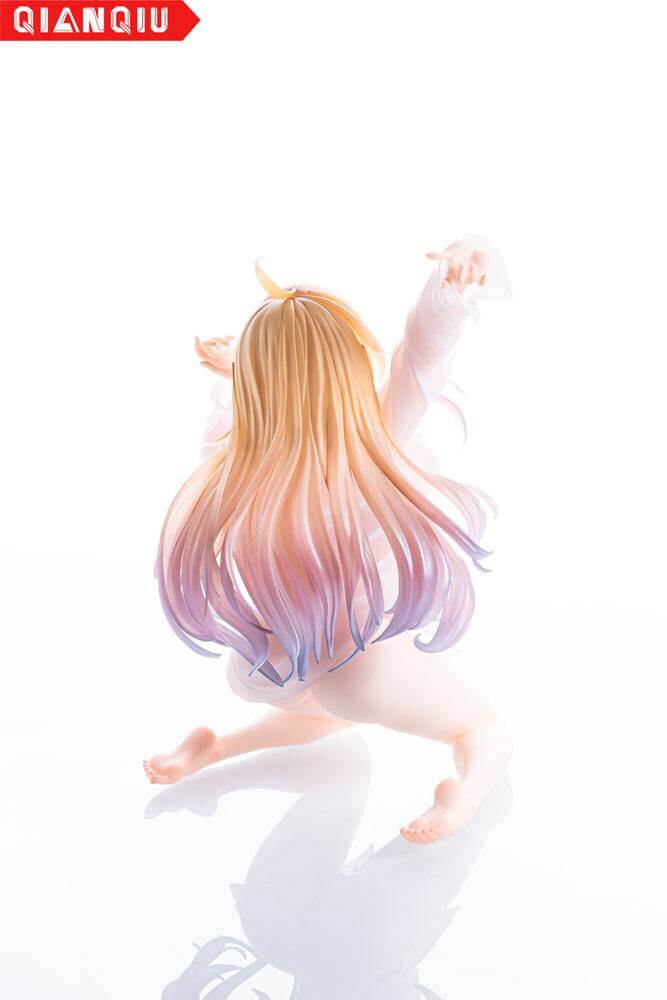 Otaku Girls Series PVC Statue 1/7 Stretch Girl (Original Illustration by Ran) 12cm - Scale Statue - Daiki Kougyo - Hobby Figures UK