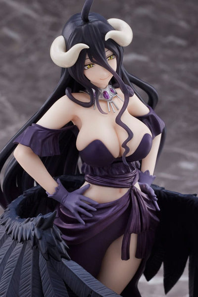 Overlord PVC Statue Albedo Black Dress Ver. - Scale Statue - Taito Prize - Hobby Figures UK