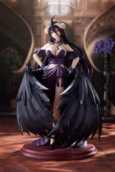 Overlord PVC Statue Albedo Black Dress Ver. - Scale Statue - Taito Prize - Hobby Figures UK