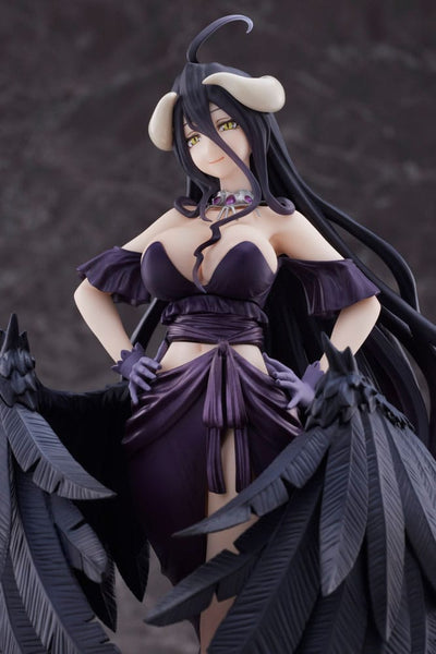 Overlord PVC Statue Albedo Black Dress Ver. - Scale Statue - Taito Prize - Hobby Figures UK