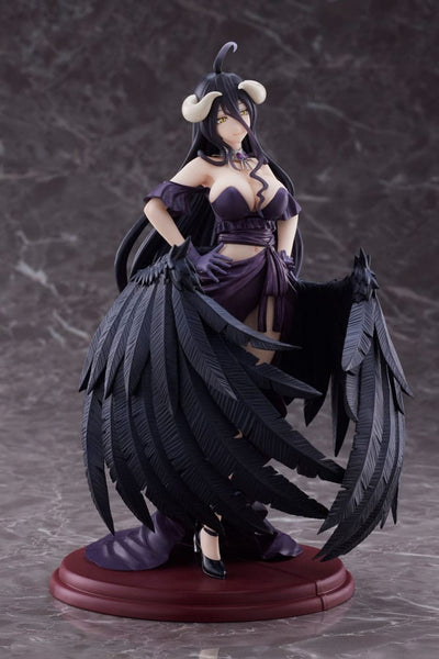 Overlord PVC Statue Albedo Black Dress Ver. - Scale Statue - Taito Prize - Hobby Figures UK