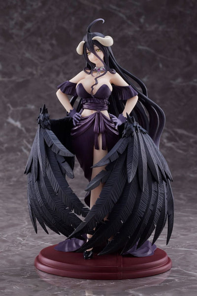 Overlord PVC Statue Albedo Black Dress Ver. - Scale Statue - Taito Prize - Hobby Figures UK