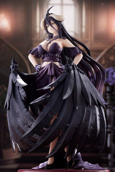 Overlord PVC Statue Albedo Black Dress Ver. - Scale Statue - Taito Prize - Hobby Figures UK