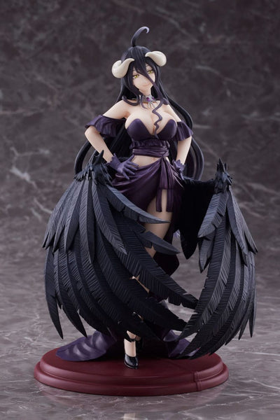 Overlord PVC Statue Albedo Black Dress Ver. - Scale Statue - Taito Prize - Hobby Figures UK