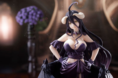 Overlord PVC Statue Albedo Black Dress Ver. - Scale Statue - Taito Prize - Hobby Figures UK