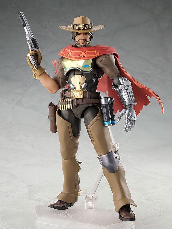Overwatch Figma Action Figure McCree 16cm - Action Figures - Good Smile Company - Hobby Figures UK