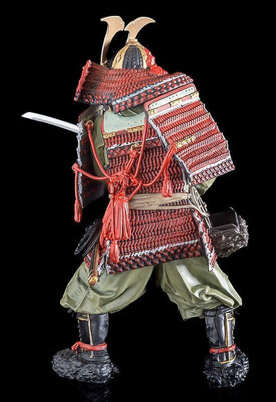 PLAMAX Plastic Model Kit 1/12 Kamakura Period Armoured Samurai Warrior 13cm - Model Kit - Max Factory - Hobby Figures UK
