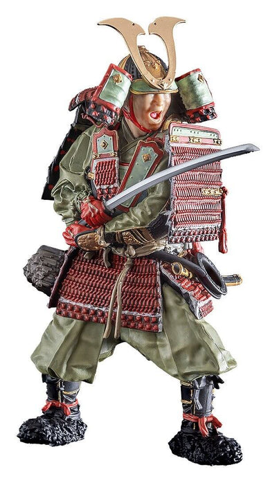 PLAMAX Plastic Model Kit 1/12 Kamakura Period Armoured Samurai Warrior 13cm - Model Kit - Max Factory - Hobby Figures UK