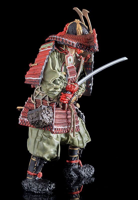 PLAMAX Plastic Model Kit 1/12 Kamakura Period Armoured Samurai Warrior 13cm - Model Kit - Max Factory - Hobby Figures UK