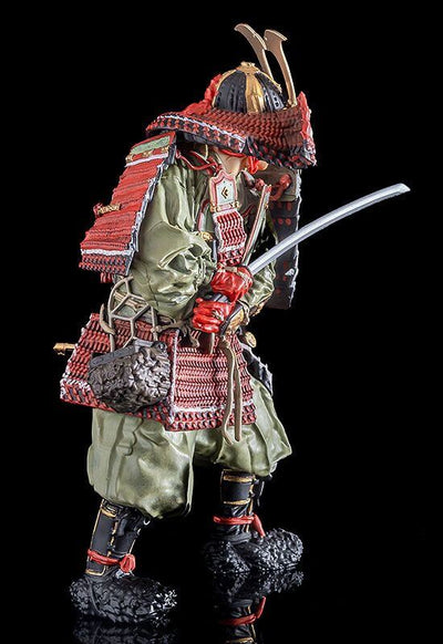 PLAMAX Plastic Model Kit 1/12 Kamakura Period Armoured Samurai Warrior 13cm - Model Kit - Max Factory - Hobby Figures UK