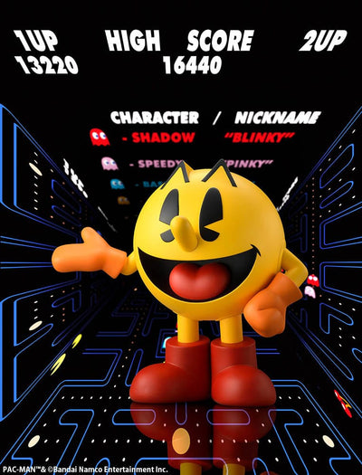 Pac-Man PVC Statue SoftB PAC-MAN 30cm - Scale Statue - Bellfine - Hobby Figures UK