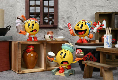 Pac-Man Shiquanshimei Series PVC Trading Figures 8cm Complete 6-Pack - Mini Figures - Ribose - Hobby Figures UK