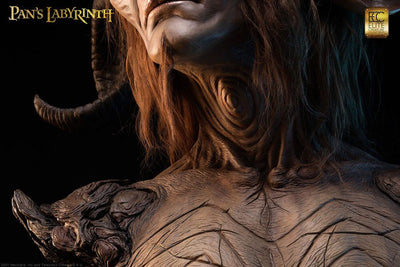 Pans Labyrinth Life-Size Bust Faun 75cm - Scale Statue - Elite Creature Collectibles - Hobby Figures UK
