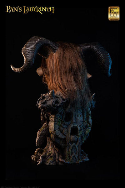 Pans Labyrinth Life-Size Bust Faun 75cm - Scale Statue - Elite Creature Collectibles - Hobby Figures UK