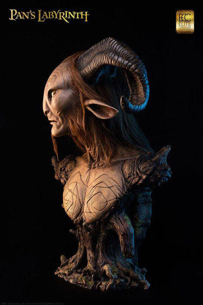 Pans Labyrinth Life-Size Bust Faun 75cm - Scale Statue - Elite Creature Collectibles - Hobby Figures UK