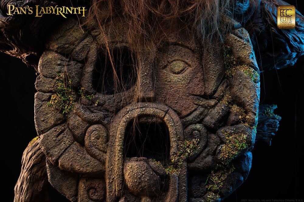 Pans Labyrinth Life-Size Bust Faun 75cm - Scale Statue - Elite Creature Collectibles - Hobby Figures UK