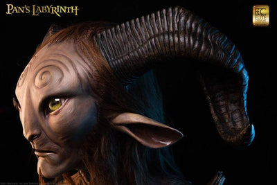 Pans Labyrinth Life-Size Bust Faun 75cm - Scale Statue - Elite Creature Collectibles - Hobby Figures UK