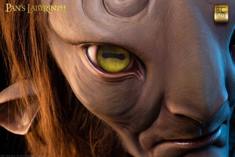 Pans Labyrinth Life-Size Bust Faun 75cm - Scale Statue - Elite Creature Collectibles - Hobby Figures UK