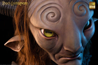 Pans Labyrinth Life-Size Bust Faun 75cm - Scale Statue - Elite Creature Collectibles - Hobby Figures UK