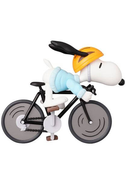 Peanuts UDF Series 14 Mini Figure Bicycle Rider Snoopy 8cm - Mini Figures - Medicom - Hobby Figures UK