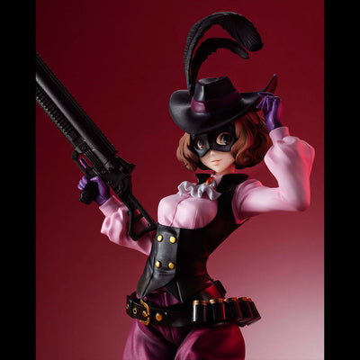 Persona 5 Royal Lucrea PVC Statue Noir (Haru Okumura) & Morgana Car 24cm - Scale Statue - Megahouse - Hobby Figures UK
