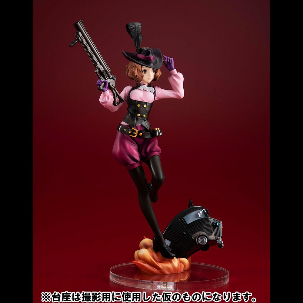 Persona 5 Royal Lucrea PVC Statue Noir (Haru Okumura) & Morgana Car 24cm - Scale Statue - Megahouse - Hobby Figures UK