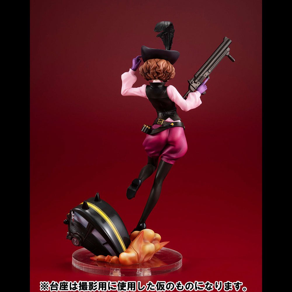 Persona 5 Royal Lucrea PVC Statue Noir (Haru Okumura) & Morgana Car 24cm - Scale Statue - Megahouse - Hobby Figures UK