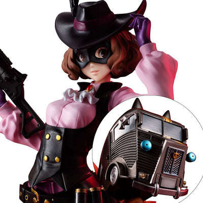 Persona 5 Royal Lucrea PVC Statue Noir (Haru Okumura) & Morgana Car 24cm - Scale Statue - Megahouse - Hobby Figures UK