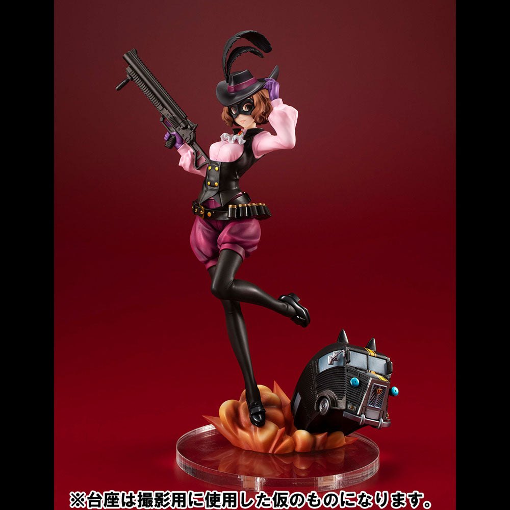 Persona 5 Royal Lucrea PVC Statue Noir (Haru Okumura) & Morgana Car 24cm - Scale Statue - Megahouse - Hobby Figures UK