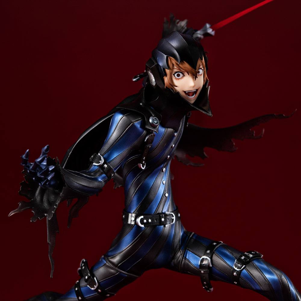 Persona 5 Royal PVC Statue Lucrea Crow Roki Ver. (Goro Akechi) 20cm - Scale Statue - Megahouse - Hobby Figures UK