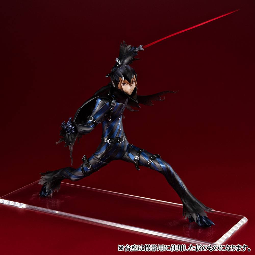 Persona 5 Royal PVC Statue Lucrea Crow Roki Ver. (Goro Akechi) 20cm - Scale Statue - Megahouse - Hobby Figures UK