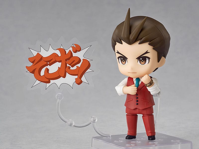 Phoenix Wright: Ace Attorney Nendoroid Action Figure Apollo Justice 10cm - Mini Figures - Good Smile Company - Hobby Figures UK