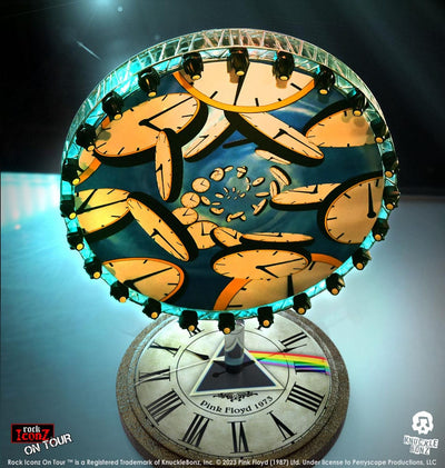 Pink Floyd Rock Iconz On Tour Statue Time Projection Screen (Dark Side of the Moon Tour) 25cm - Scale Statue - Knucklebonz - Hobby Figures UK