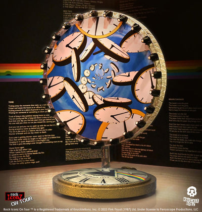 Pink Floyd Rock Iconz On Tour Statue Time Projection Screen (Dark Side of the Moon Tour) 25cm - Scale Statue - Knucklebonz - Hobby Figures UK