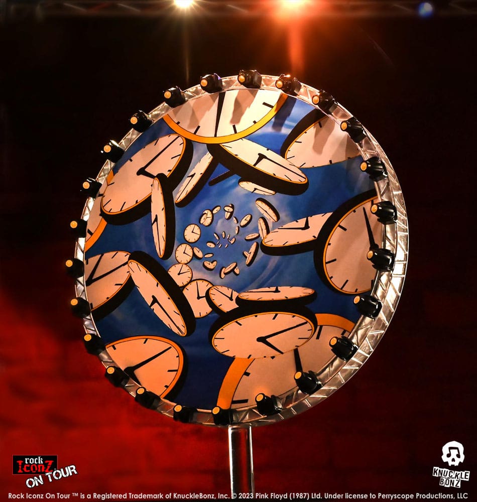 Pink Floyd Rock Iconz On Tour Statue Time Projection Screen (Dark Side of the Moon Tour) 25cm - Scale Statue - Knucklebonz - Hobby Figures UK