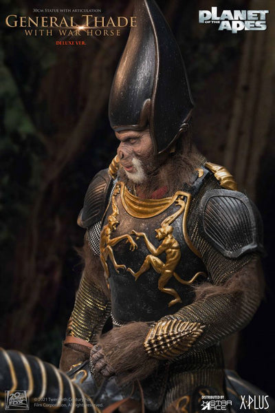 Planet of the Apes Statue General Thade with Horse 30cm - Scale Statue - Star Ace - Hobby Figures UK