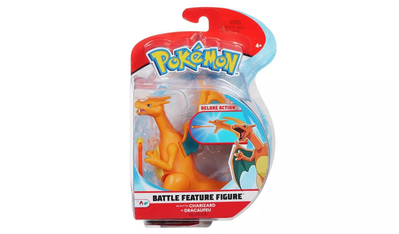 Pokémon Battle Feature Figure Charizard 11cm - Action Figures - Jazwares - Hobby Figures UK