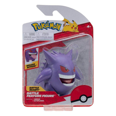 Pokémon Battle Feature Figure Gengar 11cm - Action Figures - Jazwares - Hobby Figures UK