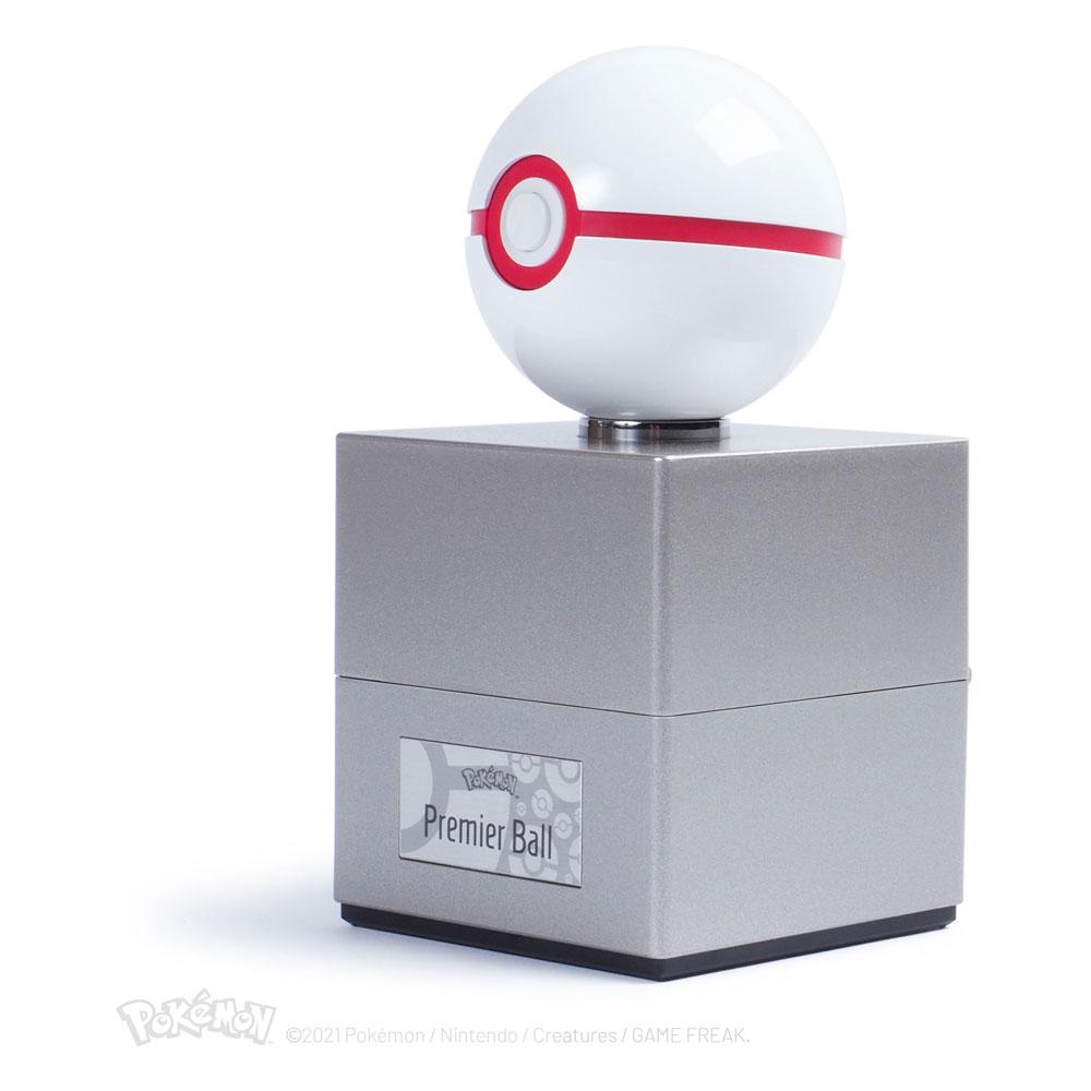 Pokémon Diecast Replica Premier Ball - Scale Statue - Wand Company - Hobby Figures UK