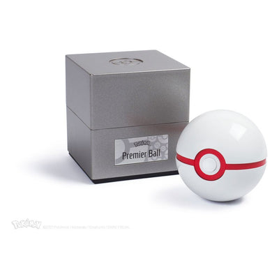 Pokémon Diecast Replica Premier Ball - Scale Statue - Wand Company - Hobby Figures UK