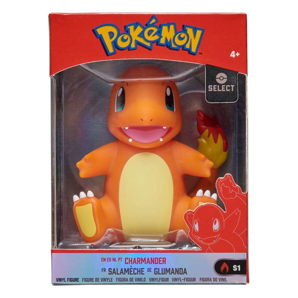 Pokémon Kanto Vinyl Figure Charmander 10cm Wave 1 - Mini Figures - BOTI - Hobby Figures UK